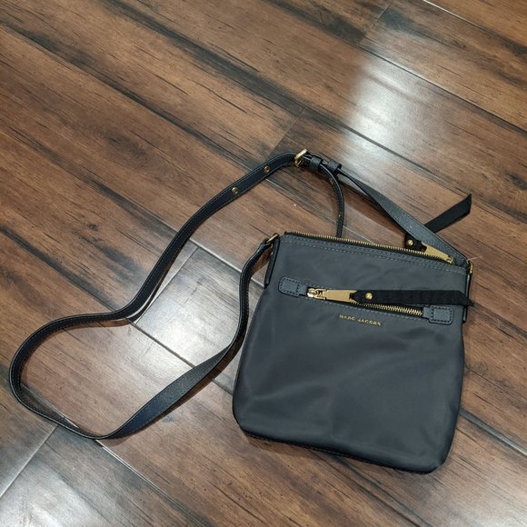 Marc Jacobs Bags Marc Jacobs Gray Trooper File State Nylon Cross